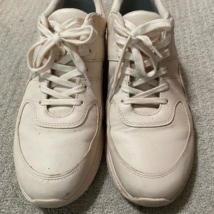 Light pink mens sneakers